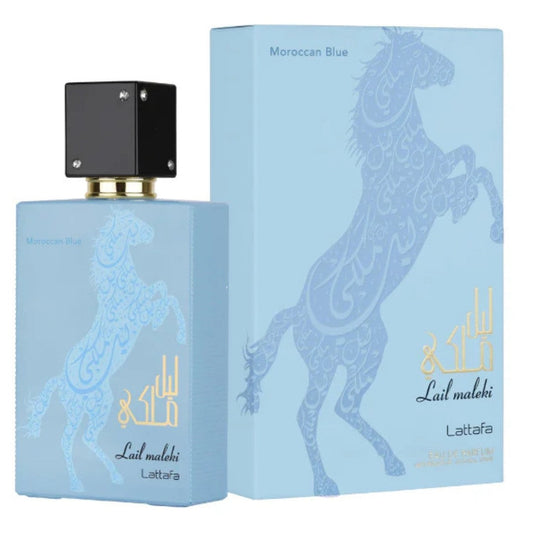 Lail Maleki Moroccan Blue | Lattafa Meraki Aveiro